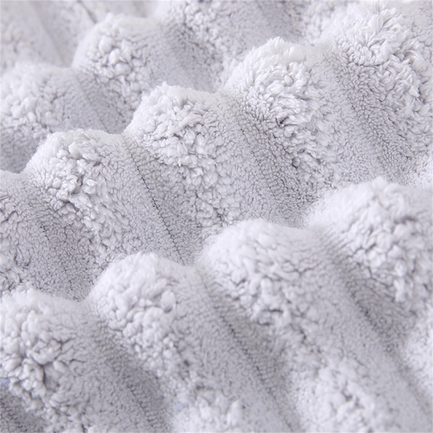 Soft Bath Towels Set, Microfiber Ribbed Oversized Bath Towels Extra Large for Bathroom Home, Hotel, Spa, Beach, Pool - Image 4