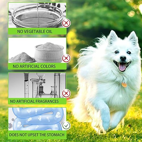 Miniatura 8 de Probiótico para perros, gotas probióticas naturales 3 en 1 para perros que ayudan a aliviar la diarrea, apoya la salud intestinal, picazón en la
