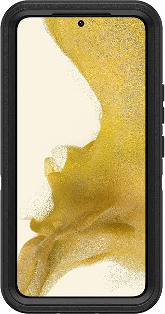 OtterBox Defender Series Case for Samsung Galaxy S22 (Only) - Case Only - Microbial Defense Protection - Non-Retail Packaging - Fort Blue (Black)