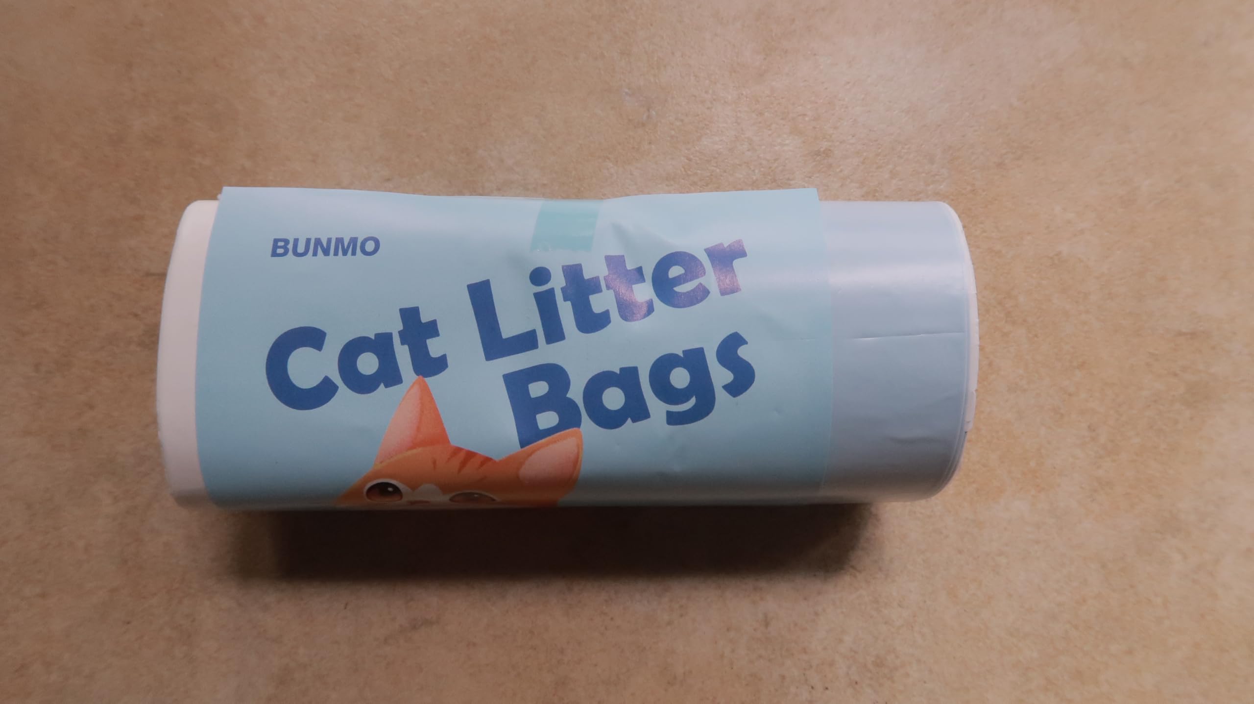 BUNMO Sacchetti per Escrementi per Gatti, Sacchi per Lettiera per PURA Max, PURA Max 2 e PURA X, 5 Rotoli*20 (100 Pezzi), 55 x 30 cm