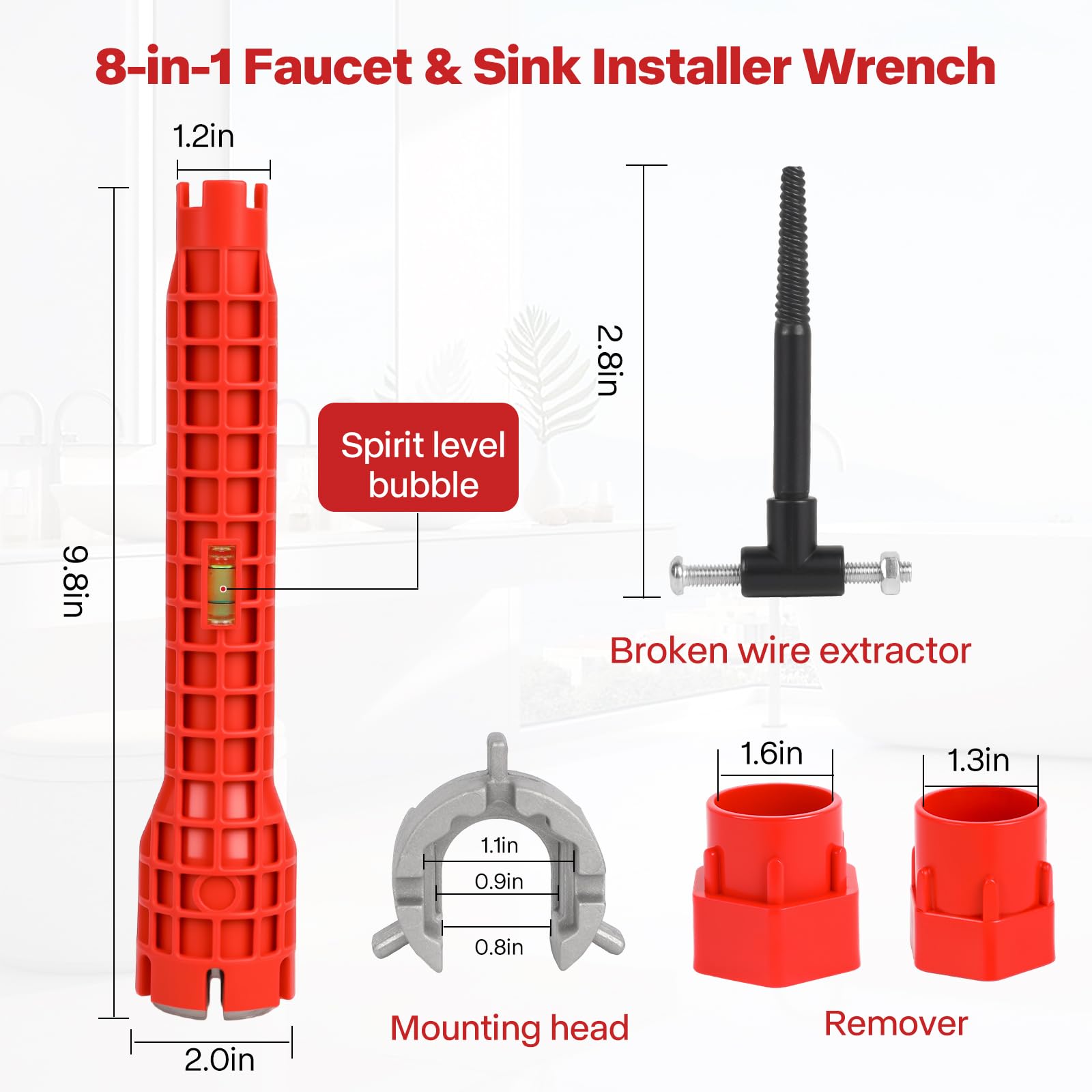 Sink Faucet Wrench - Plumbing Tool -2