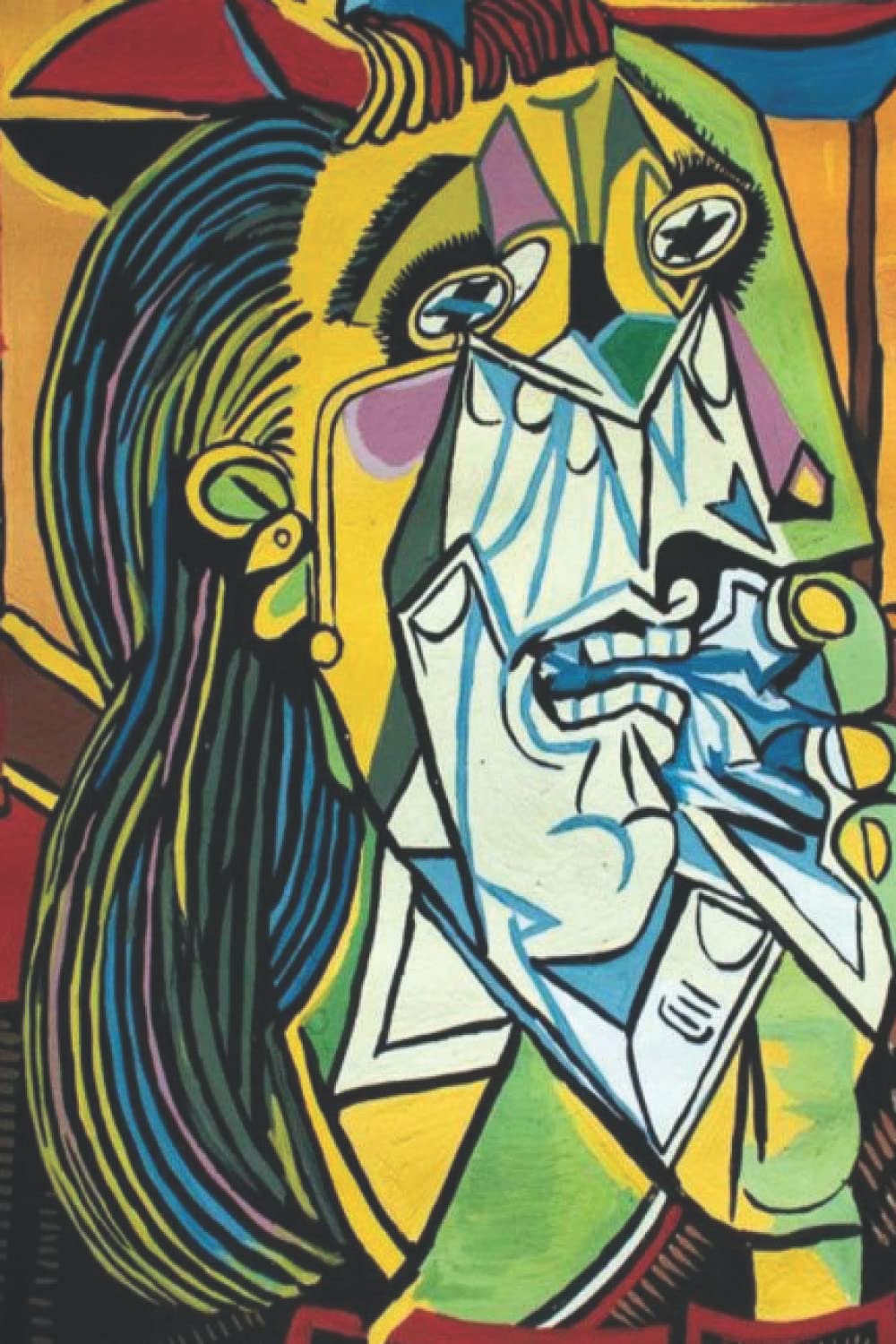 Pablo Picasso: Weeping Woman - A4 Sketchbook/ Blank Notebook