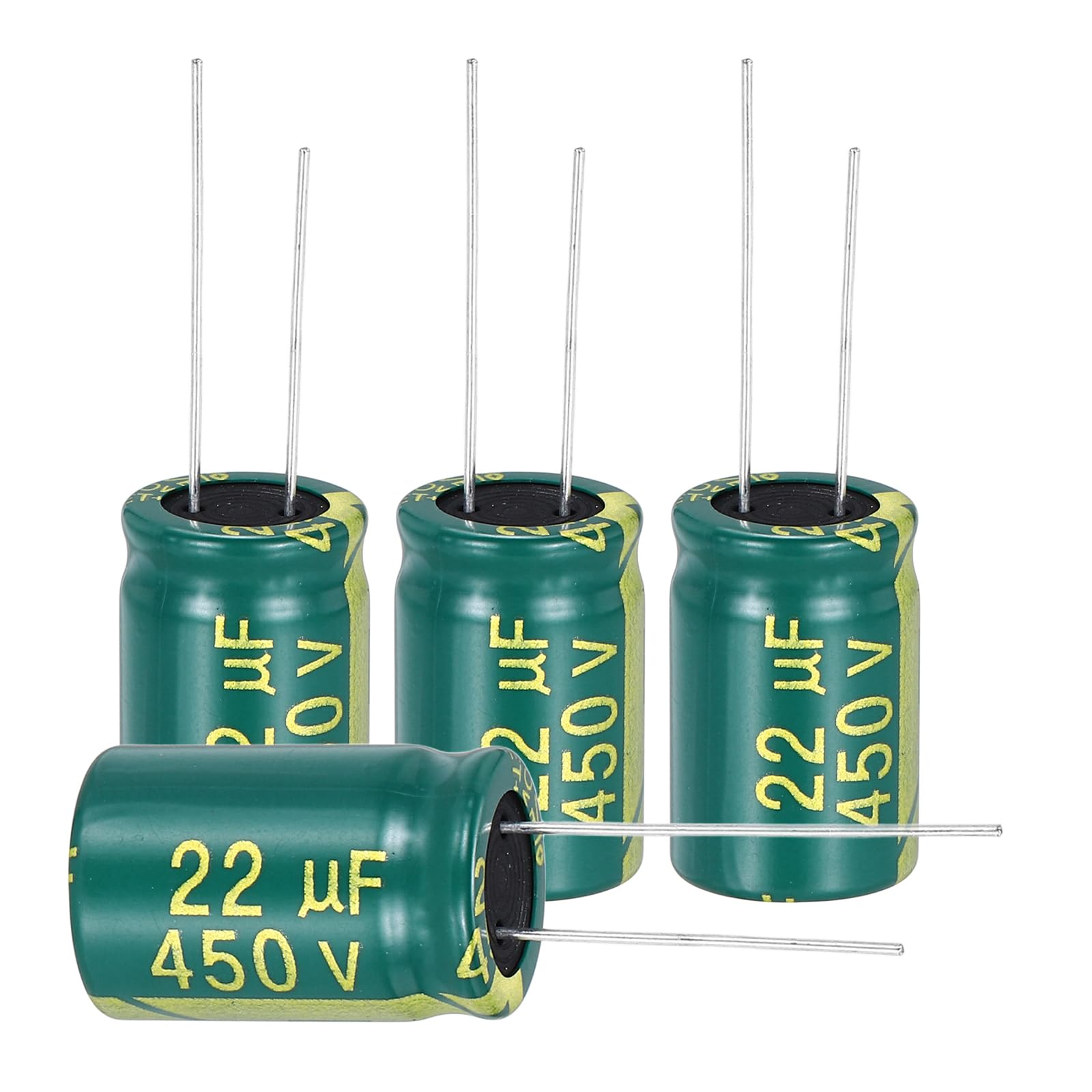 Electrolytic capacitor: 22uF 450V 105 ° C D16xL22 THT | ATD Elektronik, s. r. o