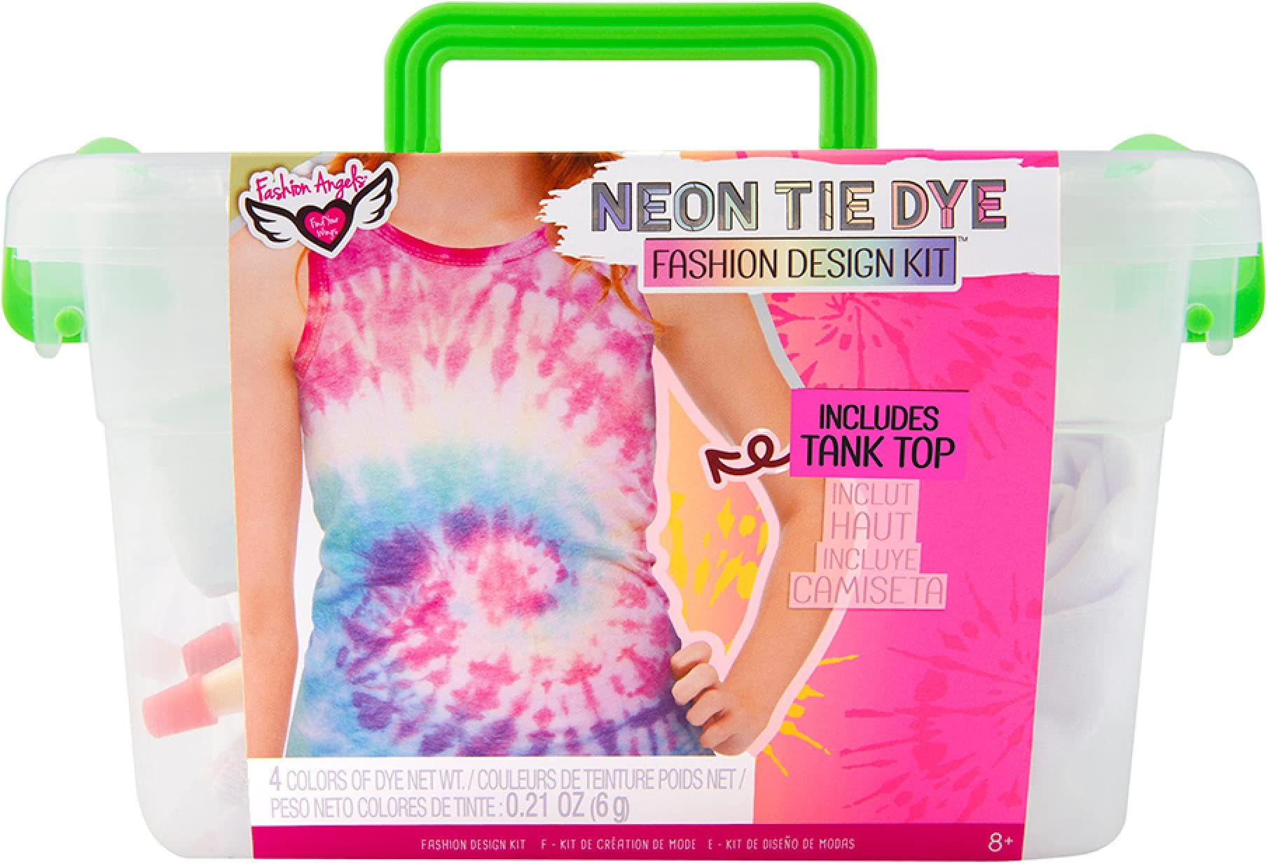 Fashion Angels NEON TIE DYE TANK TOP KIT