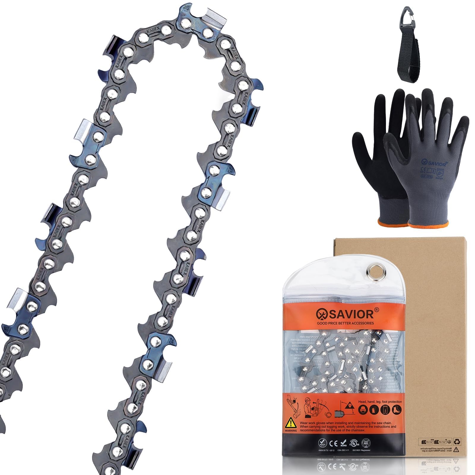 Ches Amazon.com: Savior 24 Inch Chainsaw Chain 3/8