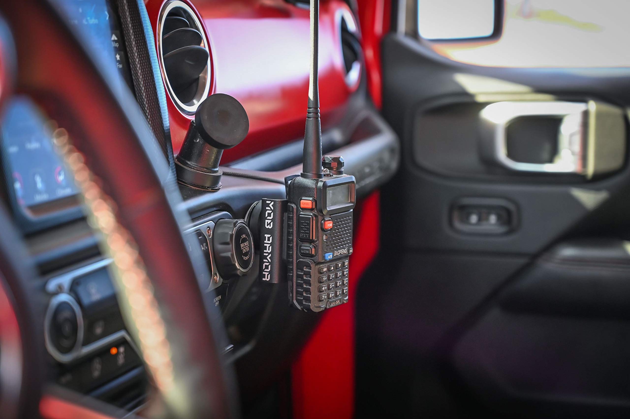 Mob Armor Rad Mount Car Radio Mount Dual Radio Mounting