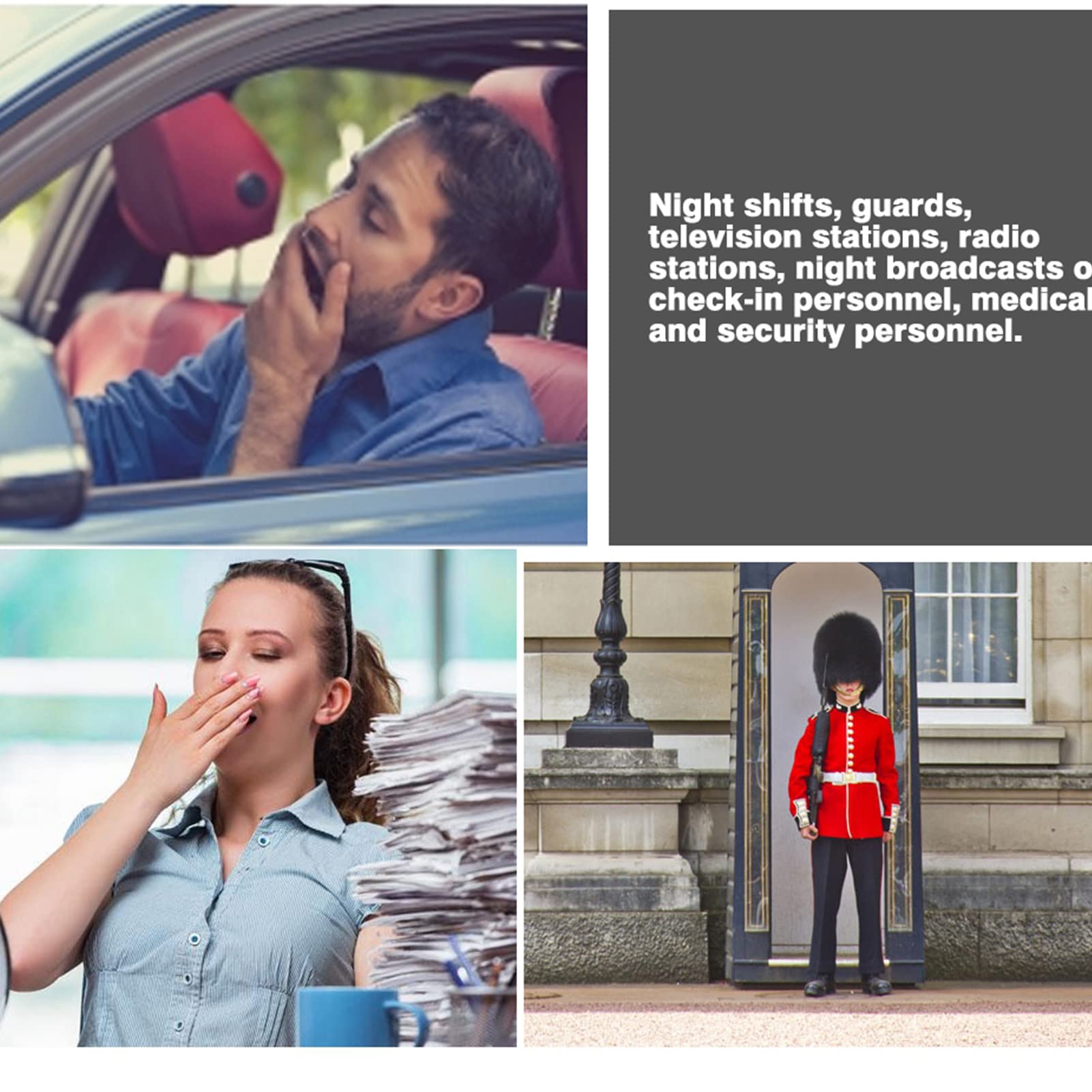 Pilipane Safe Driving Assistant Sleeping Alarm and Avoid Sleep Prevention Sleepy, Car Driver Sleepy Reminder, Avoid Sleep Artifact, Drowsy Driving Reminder