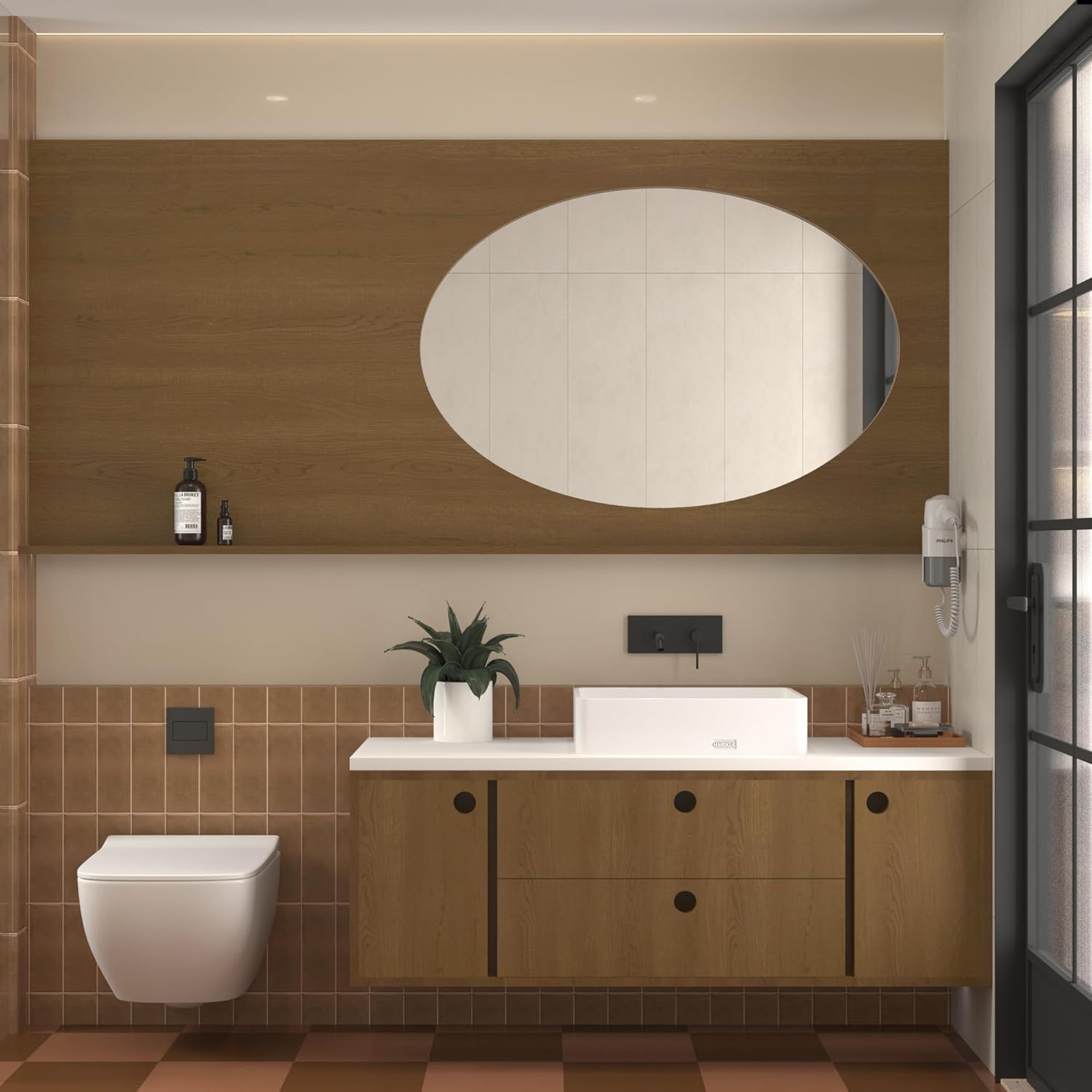 Large Wood Contact Paper 31x354 inch Brown Wood Peel and Stick Wallpaper Removable Self-Adhiesve Wood Vinyl Wrap Matte Thicken Bubble-Free Design for Kitchen Countertop Cabient Walls Covering