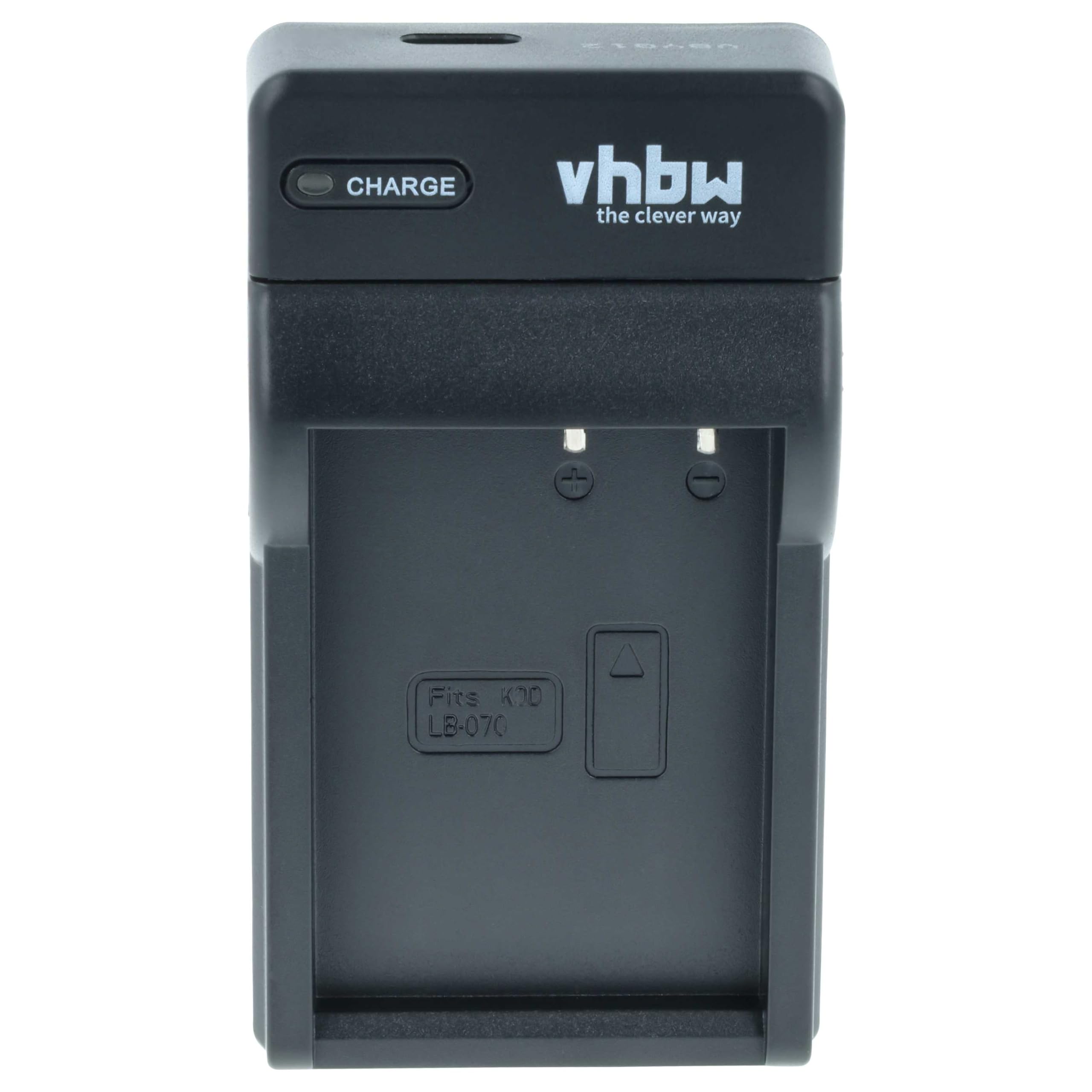 vhbw USB-acculader compatibel met Kodak Pixpro S1, S-1, AZ651, AZ651 Astro Zoom digitale camera, camcorder, actiecamera-accu - laadschaal