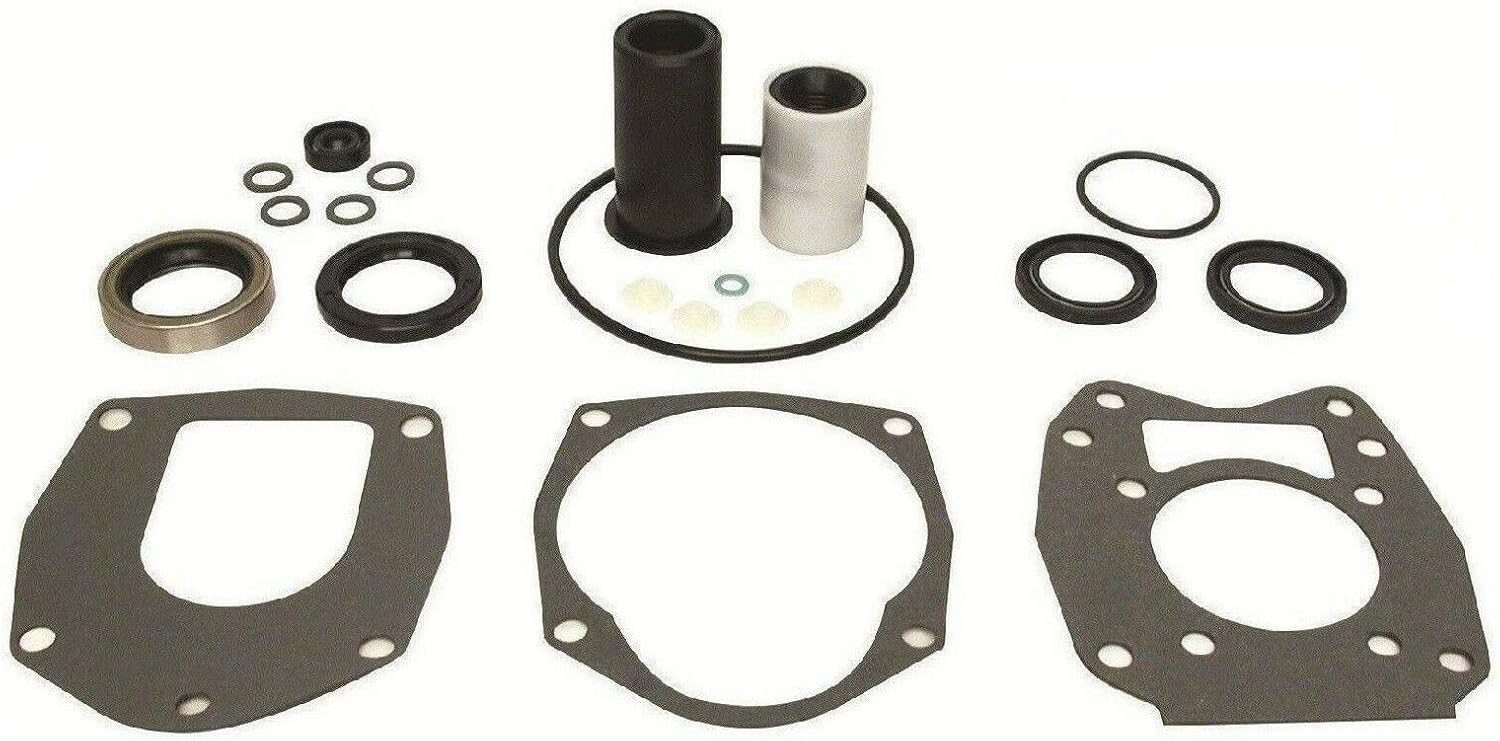 GLM Lower Unit Gearcase Seal Kit for Mercury 80 90 100 115