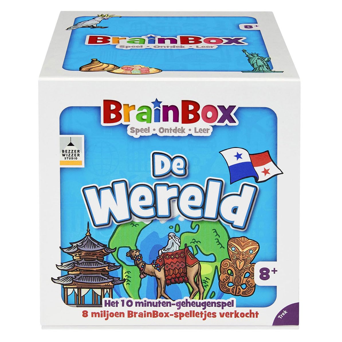 Asmodee Gioco da tavolo BrainBox Il mondo - Gioco educativo per bambini