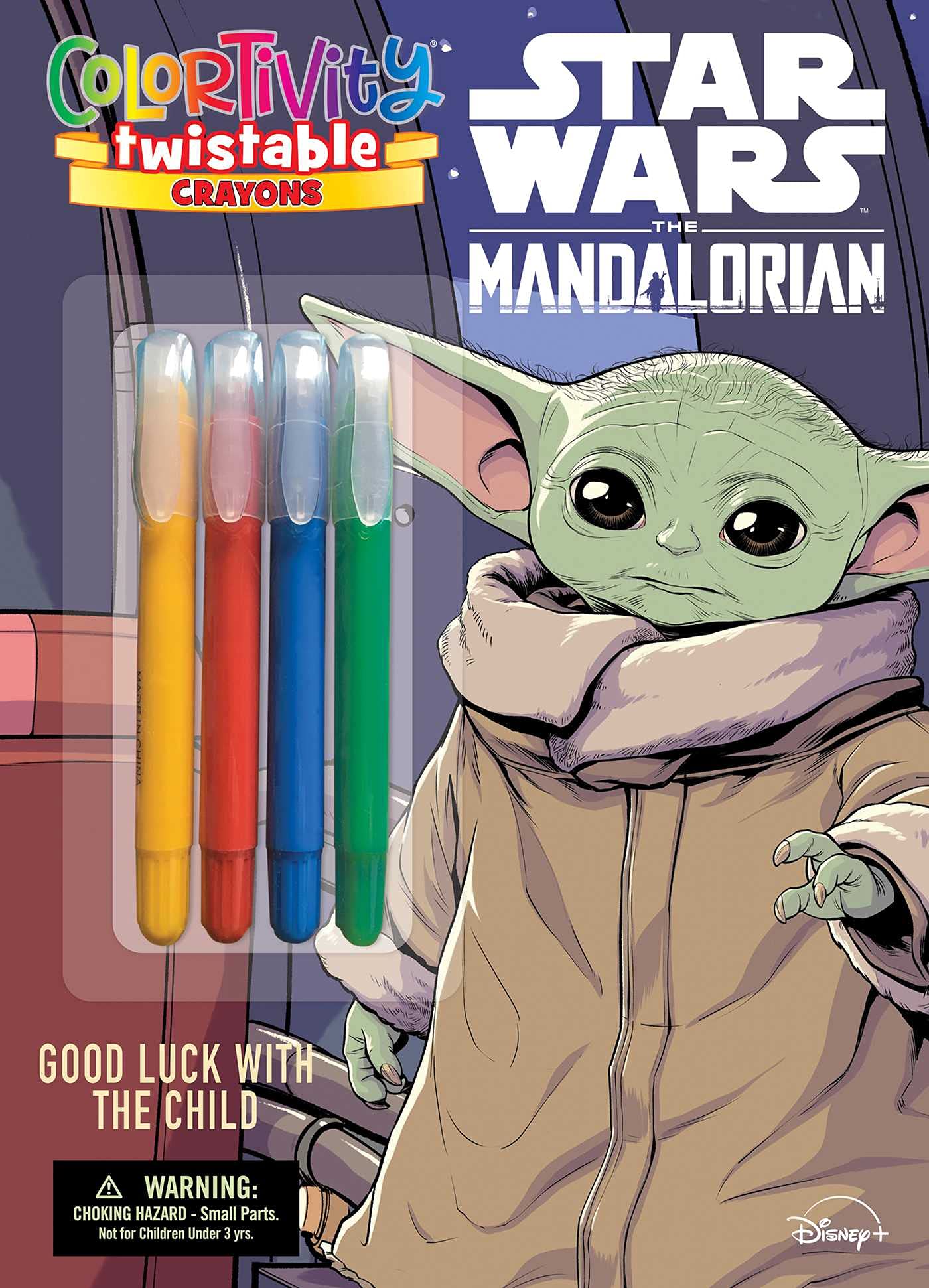 Star Wars The Mandalorian Colortivity: Good Luck with the Child (Color & Activity with Twistable Crayons)