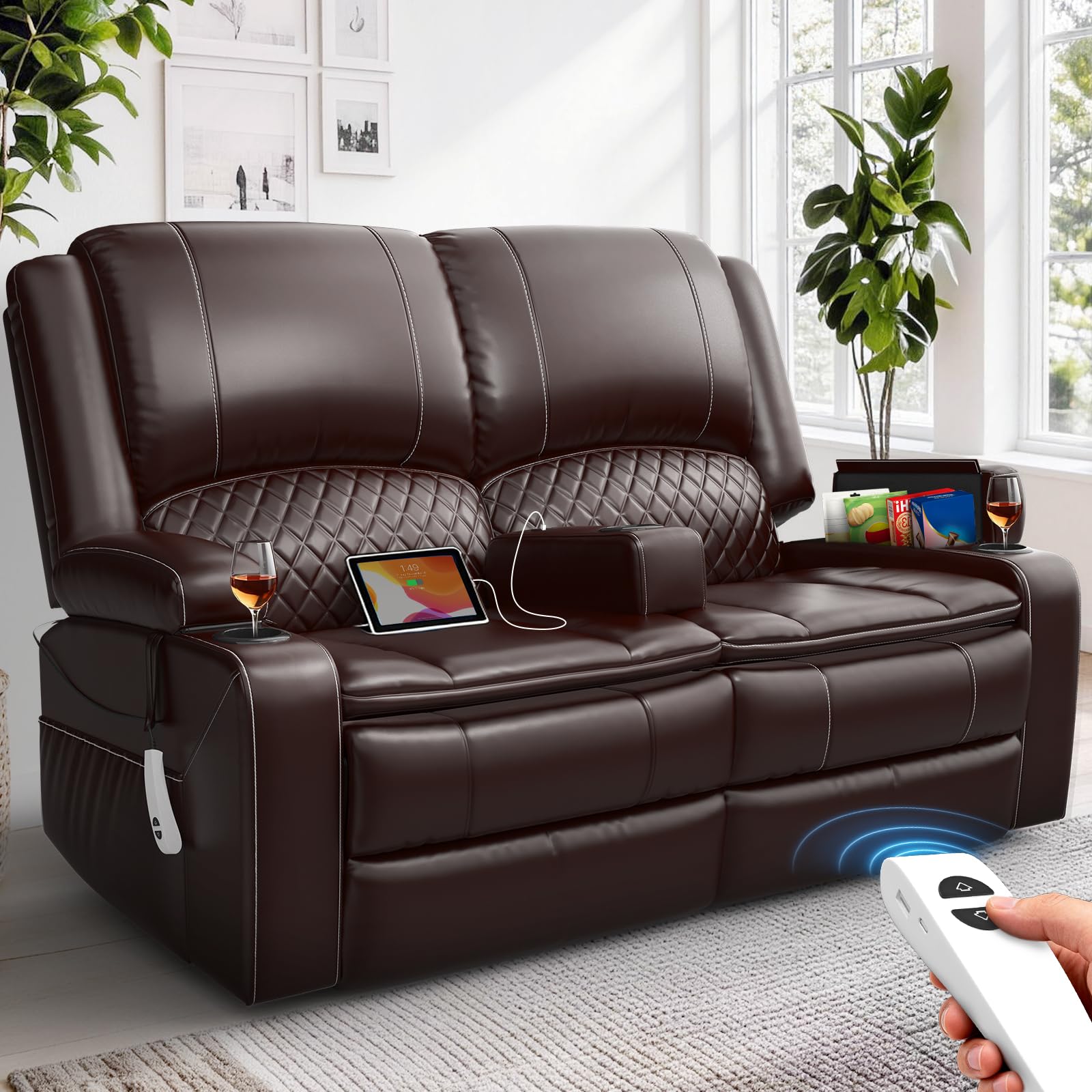 Yolsali Power Loveseat Recliner