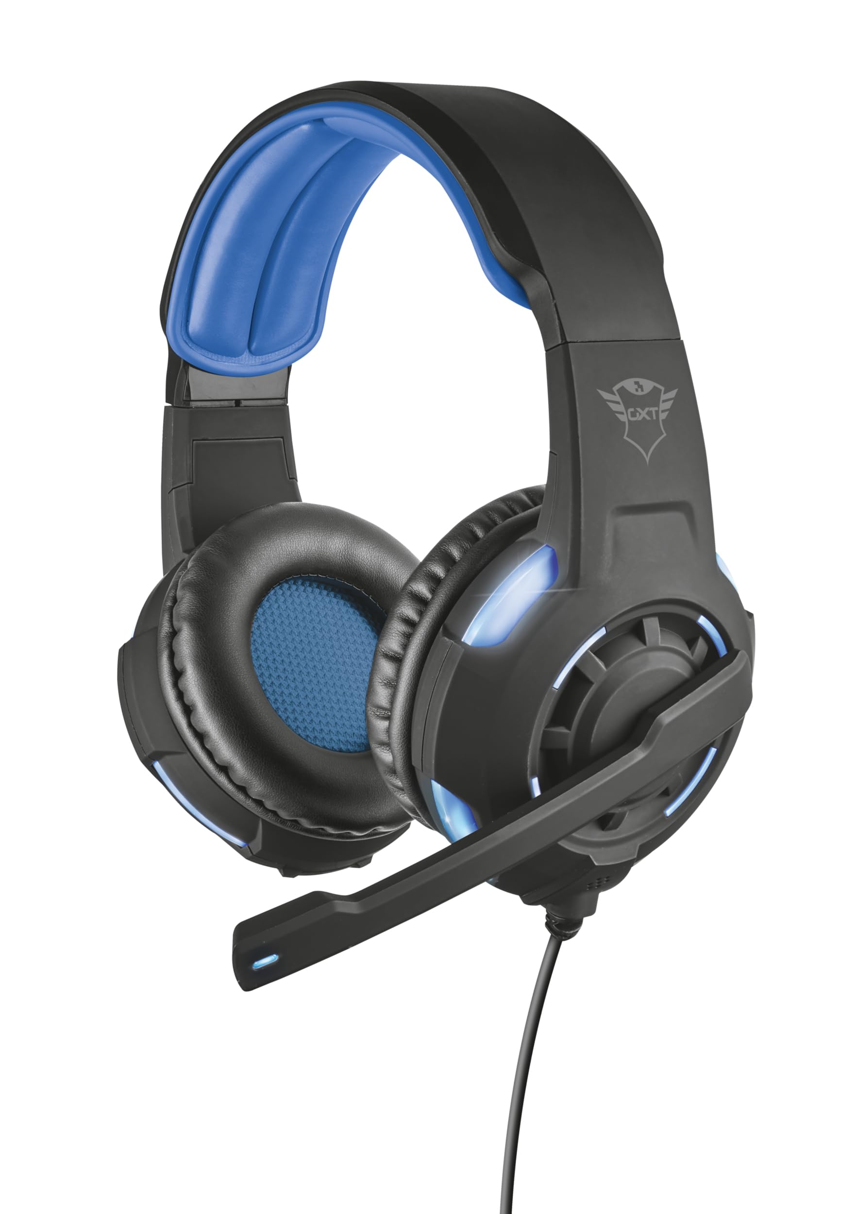 Trust GXT 350 Radius - Auriculares Gaming con conexión USB, Surround 7.1, Color Negro