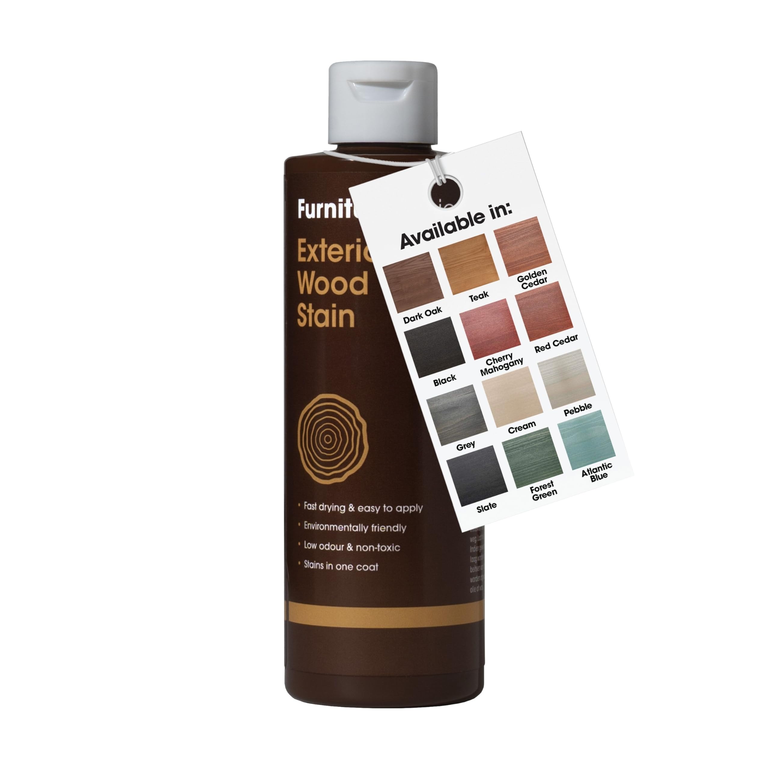  - Furniture Clinic Exterior Wood Stain Dark Oak250Ml