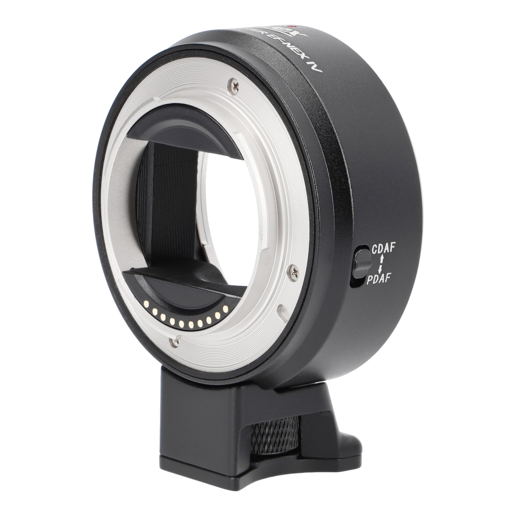 ayex Adattatore per obiettivo compatibile con obiettivi Canon EF, compatibile con fotocamere Sony E-Mount Dual Autofocus Control & is Stabilizzazione EF-NEX IV EF-E IV