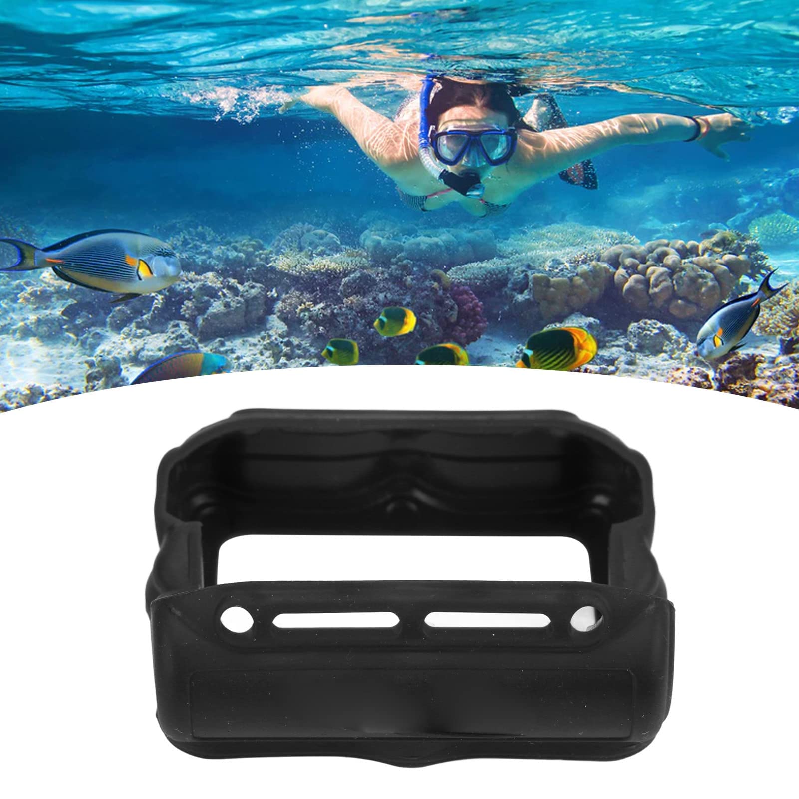 Alomejor Custodia Protettiva per Immersioni Subacquee Custodia Protettiva in Silicone per Computer Subacqueo per Shearwater Perdix