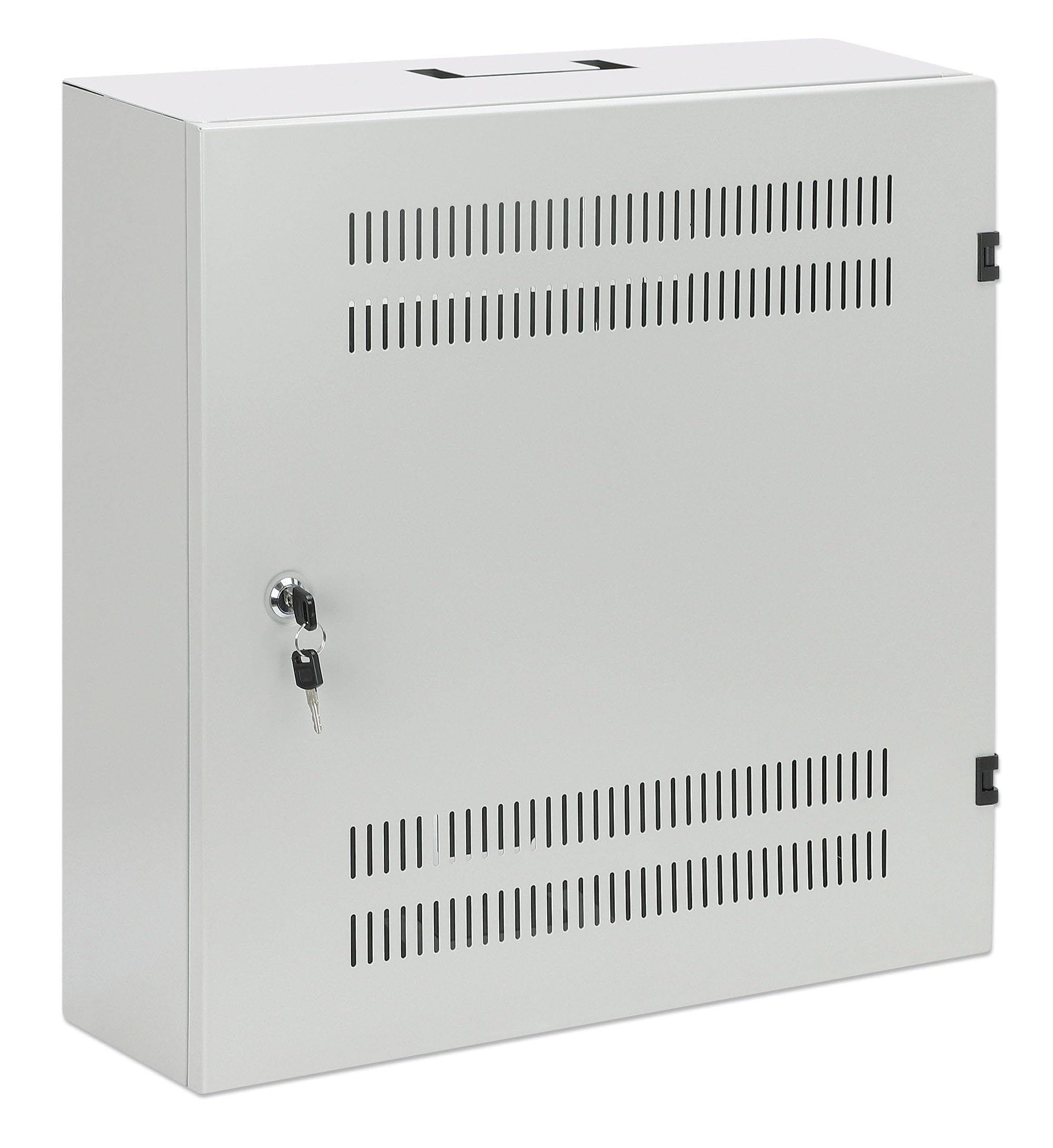Intellinet Armadio 19" a Muro a Basso Profilo 4U 2U Grigio con montanti Orizzontali e Verticali