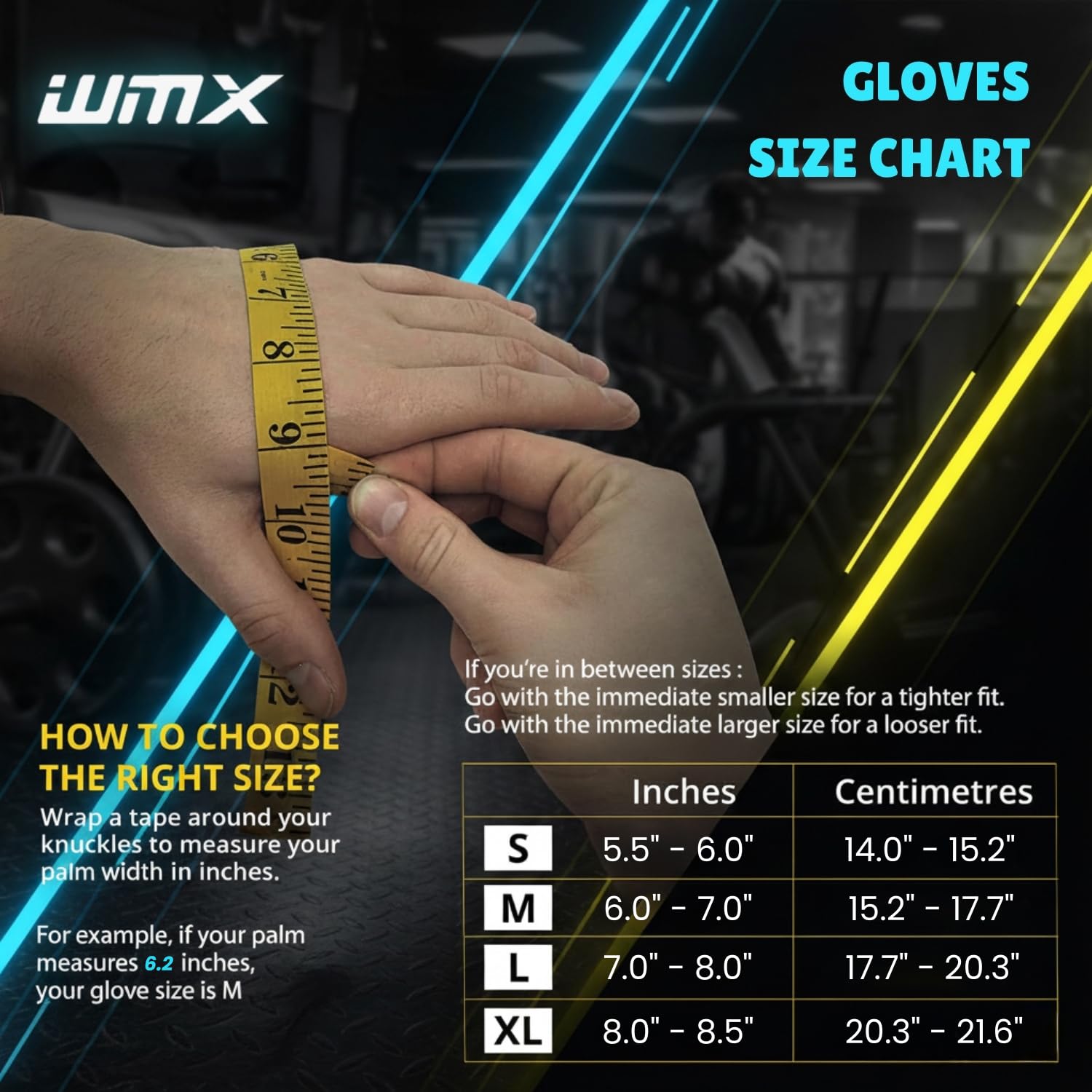 NEVER LOSE WMX Series Fitness Gloves/Weight Lifting Gloves/Gym/Bike (L, SHEEP LEATHER) 2