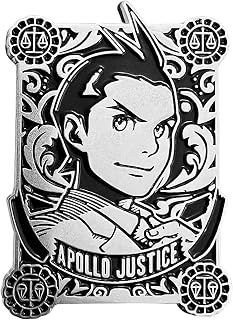 Silver Badge Apollo Justice - Ace Attorney Collectible Pin