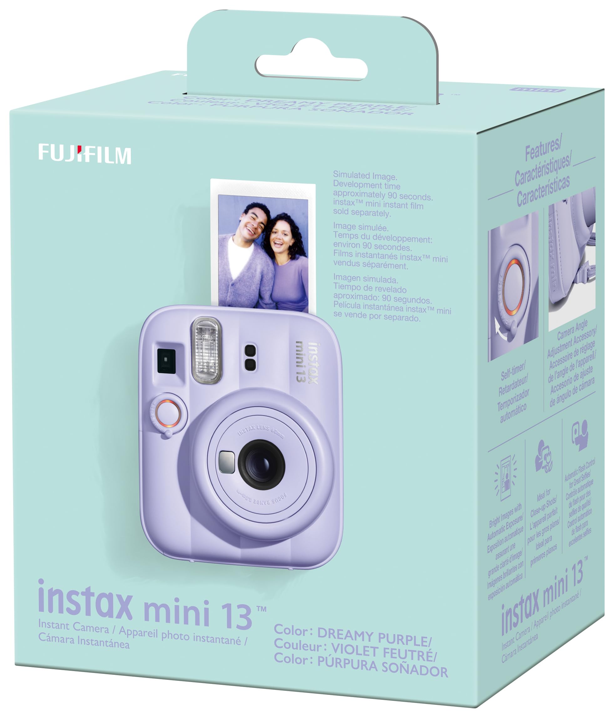 Cámara instantánea instax Mini 13 Dreamy Purple
