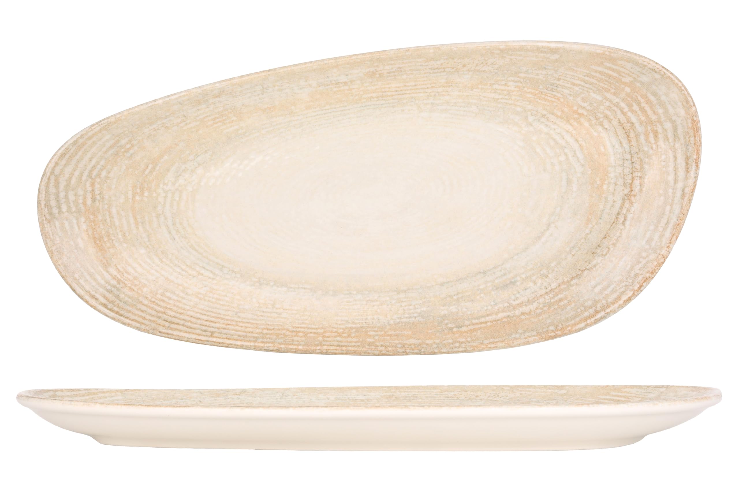 Bonna Piatto di servizio - Patera - Porcellana - 36 cm - set di 2