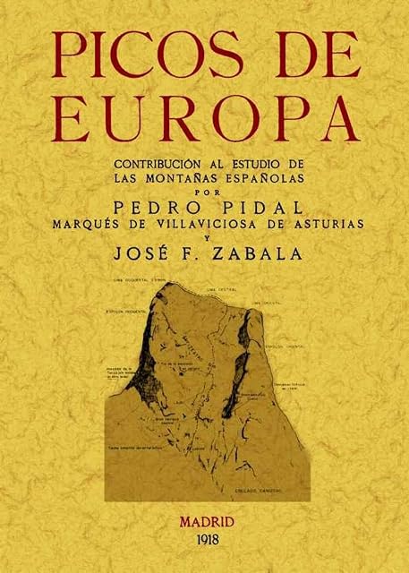 Portada de Picos de Europa: Contribucion al Estudio de las Montañas Española S
