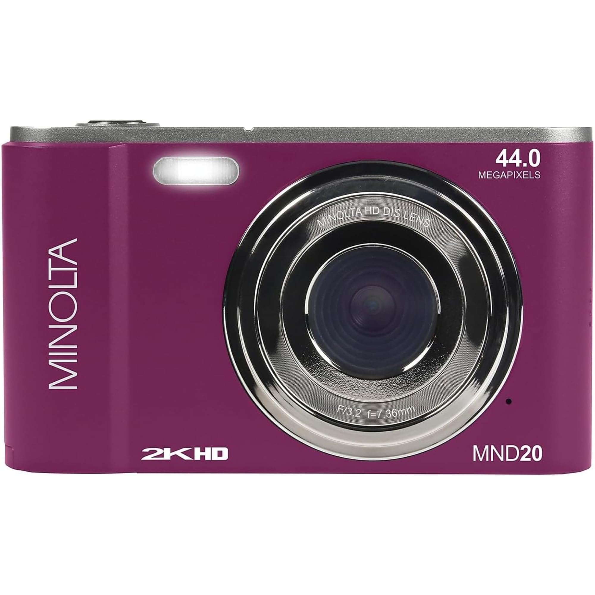 MND20 44 MP / 2.7K Ultra HD Digital Camera (Magenta)