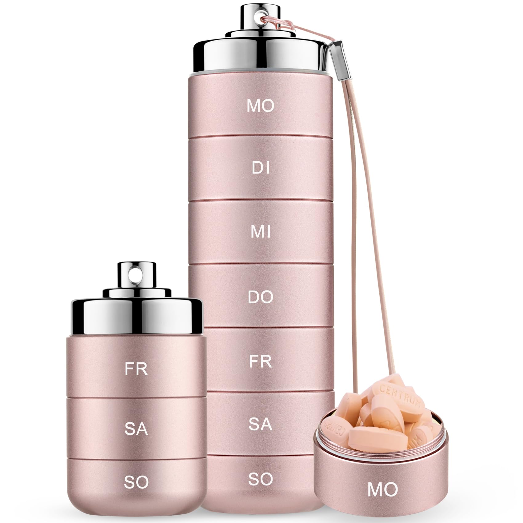 Mossime Tablettenbox 7 Tage