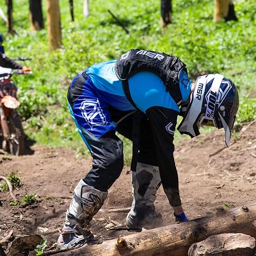 Miniatura 4 de MSR Paquete de hidratación de perfil bajo  Mochila de agua de 2 litros  Ligera y segura para conducción todoterreno, motocross, MTB, MX, enduro y