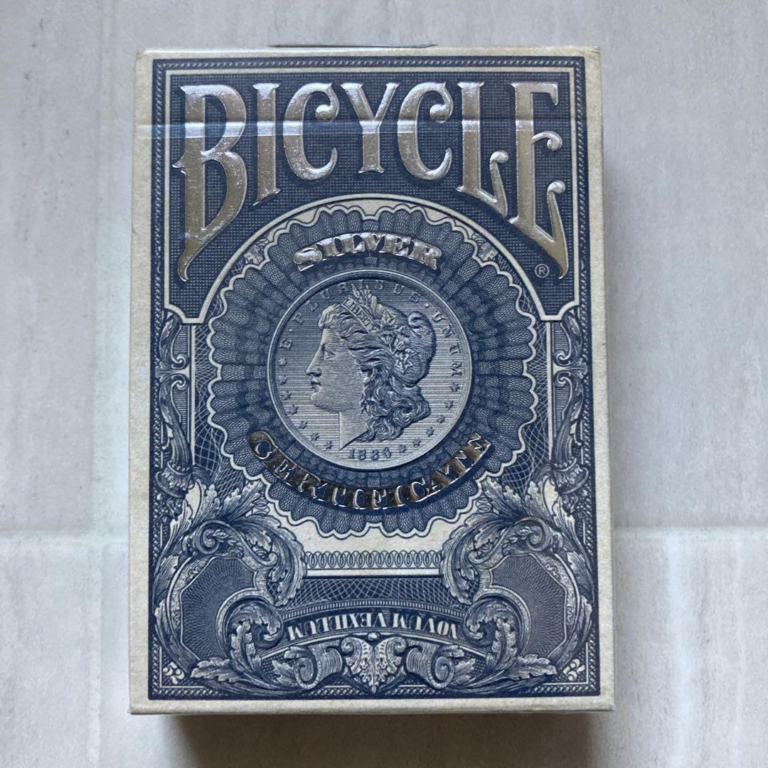 Amazon.co.jp: Bicycle Branded Silver Certificate Deck : Toys & Games