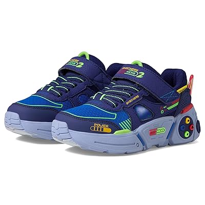 SKECHERS KIDS Game Tronix 2.0 (Little Kid/Big Kid) Boys Shoes Navy/Multi
