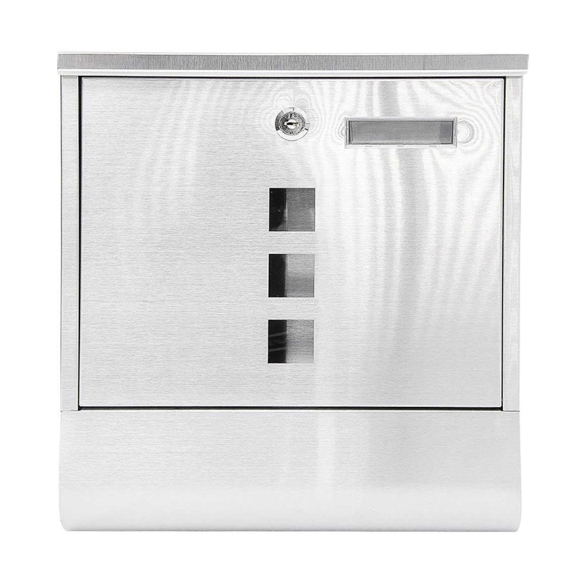 Edelstahl-Briefkasten für den Außenbereich, Wand, Zeitungsraum, Outdoor, wasserdicht, Briefkasten, Vorschlagsbox