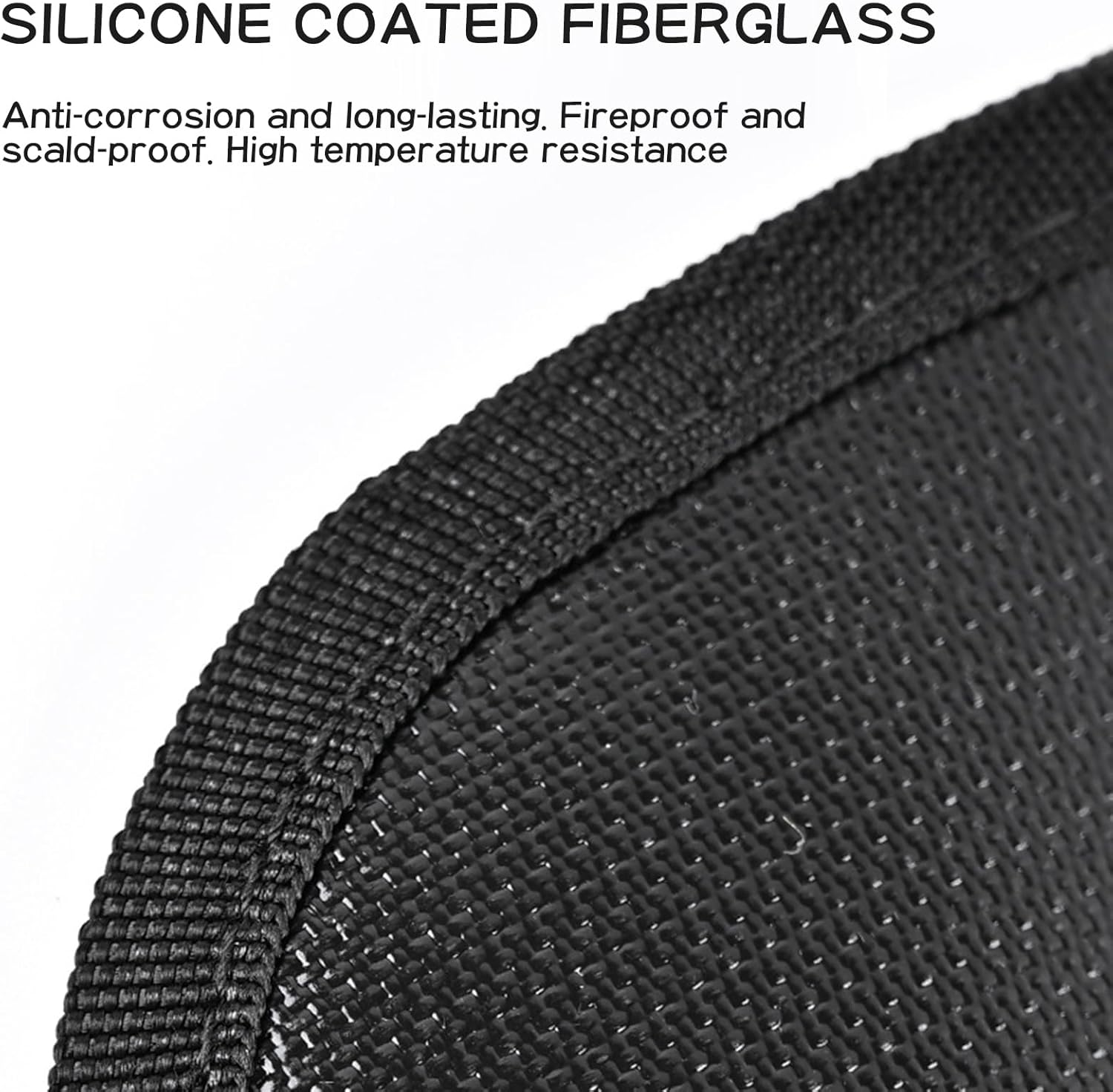 Grill Mat - Fire Pit Mats | BBQ Grill Mats | Double Sided Fire Resistant Mats | Waterproof Cover Protector | Foldable BBQ Floor Pad for Balcony