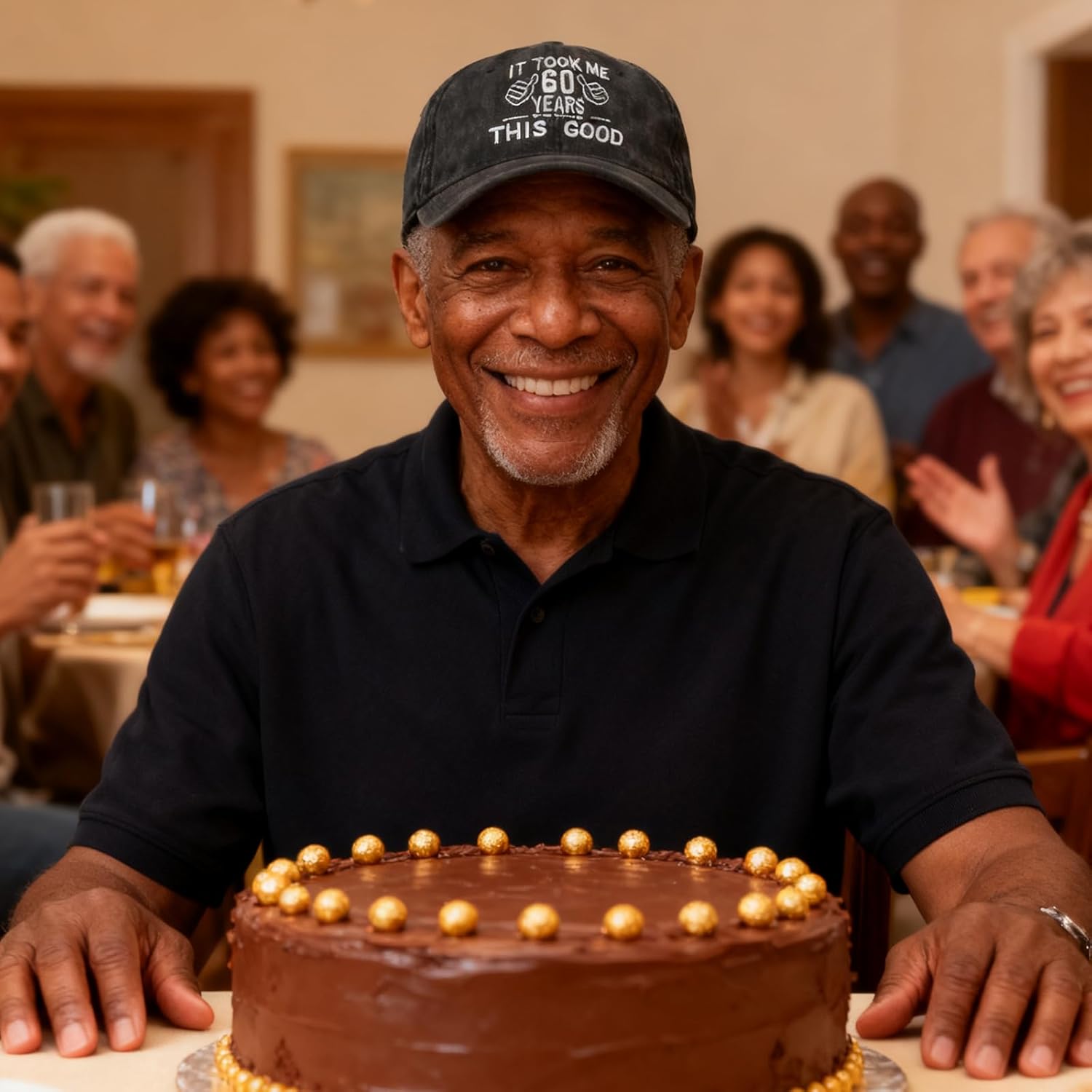 Birthday Baseball Cap 50 60 70 80 Years, Funny Embroidered Cotton Dad Hat Adjustable for Men Women Gift - Image 3