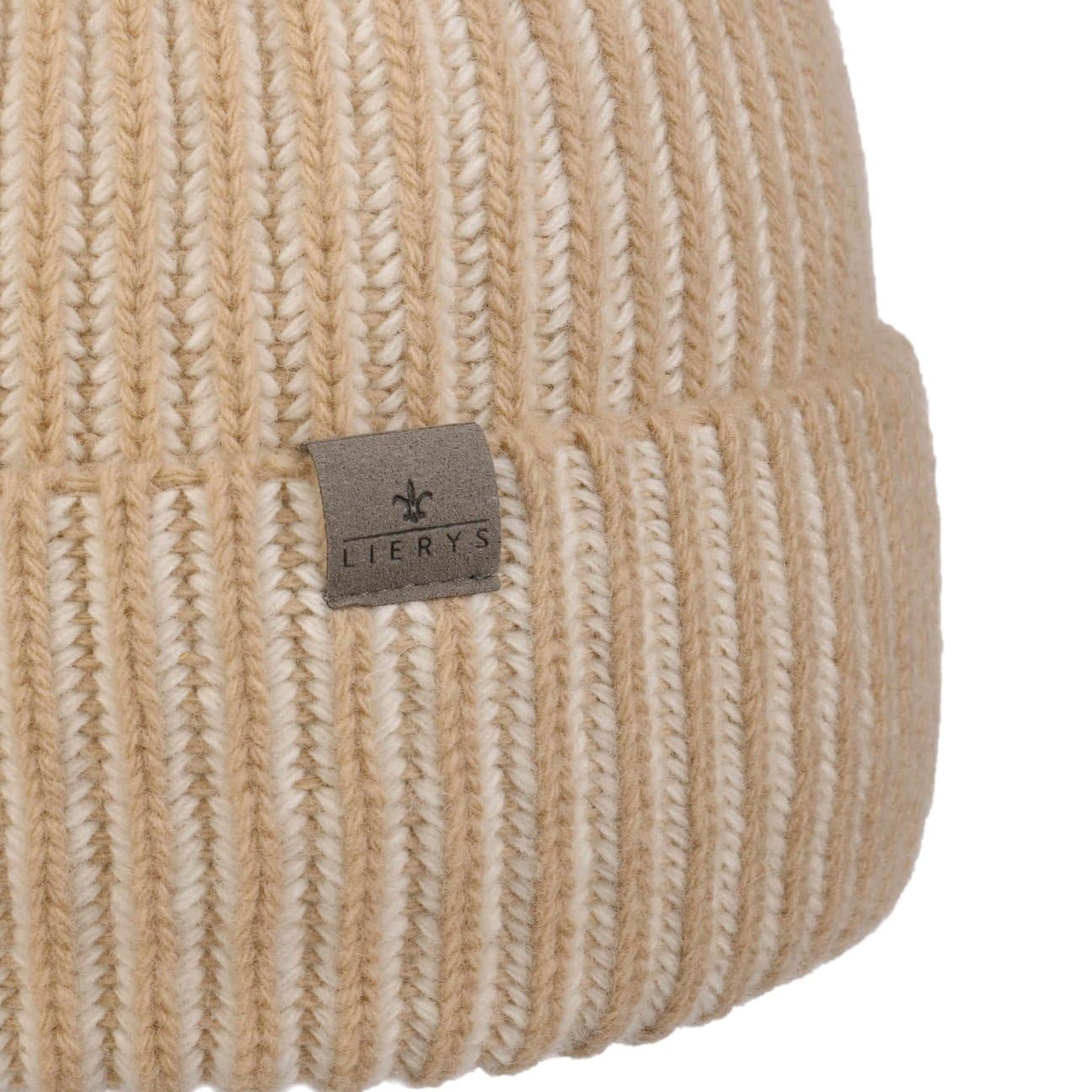 LIERYS Soft Merino Doubleface czapka Wyprodukowano w Niemczech Unisex Jesien Zima