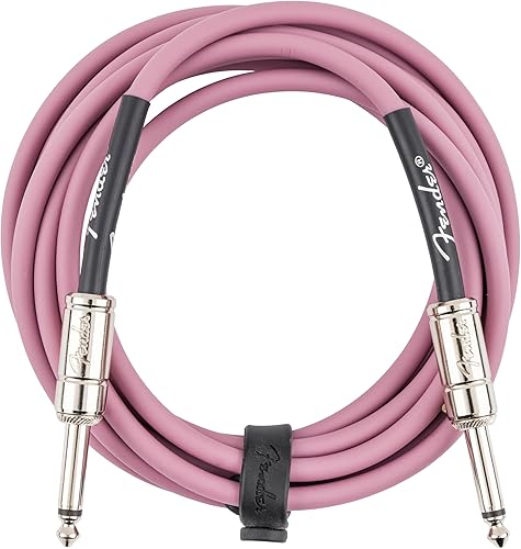 Amazon.co.jp_ Fender フェンダー Contour 10ft（約3m） Cable Burgundy Mist ギターケーブル _ 家電＆カメラ