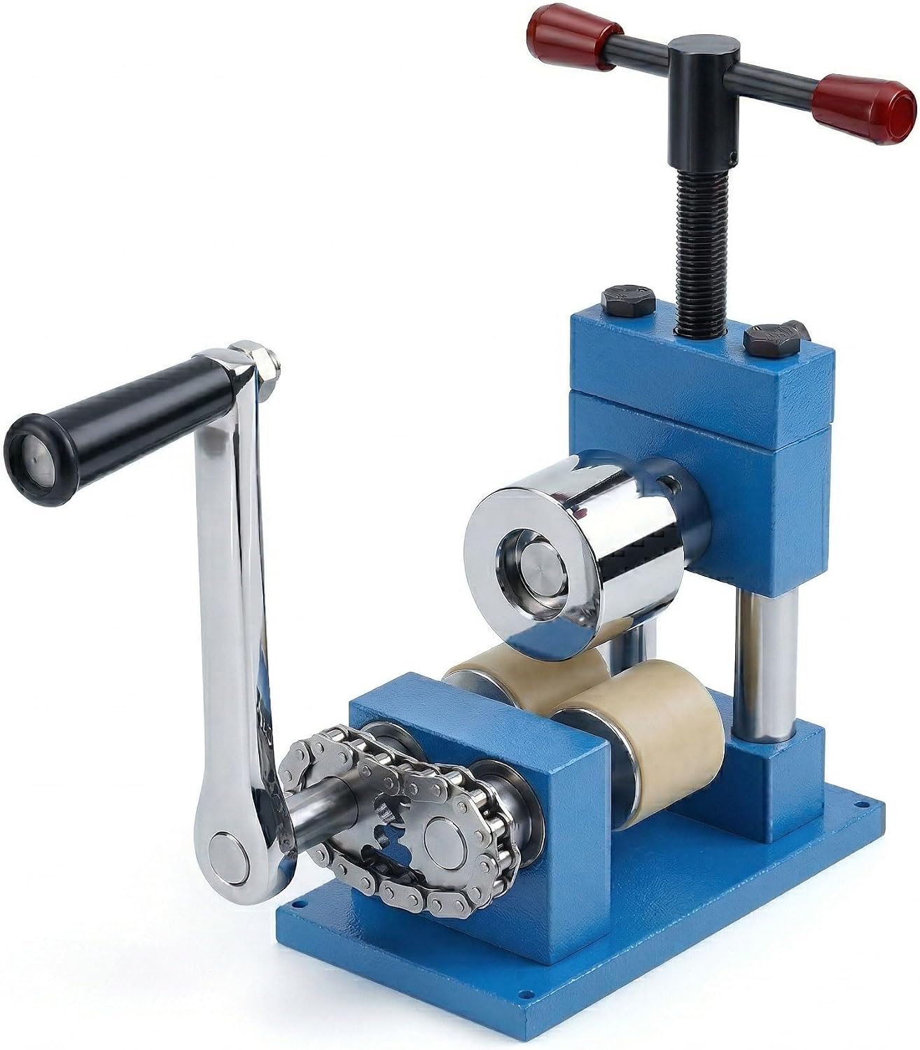Ring Roller Machine Jewelry Press Metal Bender Spoon Ring Maker Tool