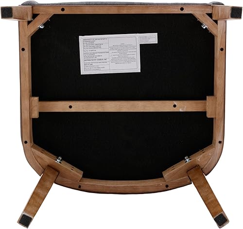 Miniatura 16 de Wahson - Juego de 2 sillas de comedor de barril de mediados de siglo, sillas de comedor beige con brazos, sillas de cocina tapizadas de lino con