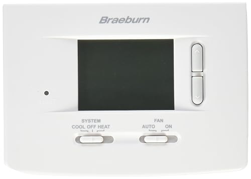 Braeburn 1020 Thermostat, Non-Programmable, 1H/1C