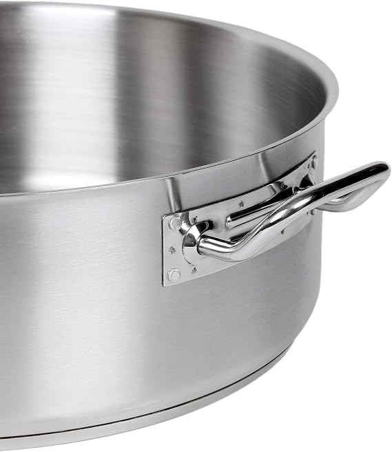 Thunder Group Stainless Steel Brazier, 20-Quart