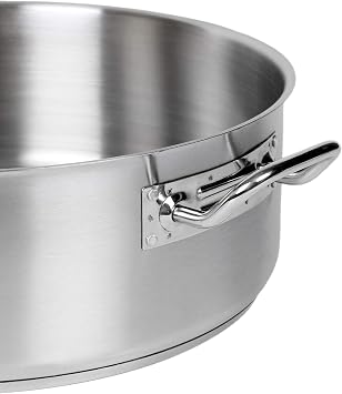 Thunder Group Stainless Steel Brazier, 20-Quart