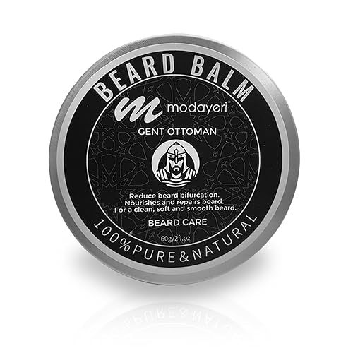 Bálsamo para barba para suavizar mantiene la barba y el bigote completos, acondicionando y peinando, barba más saludable, para todo tipo de barba,