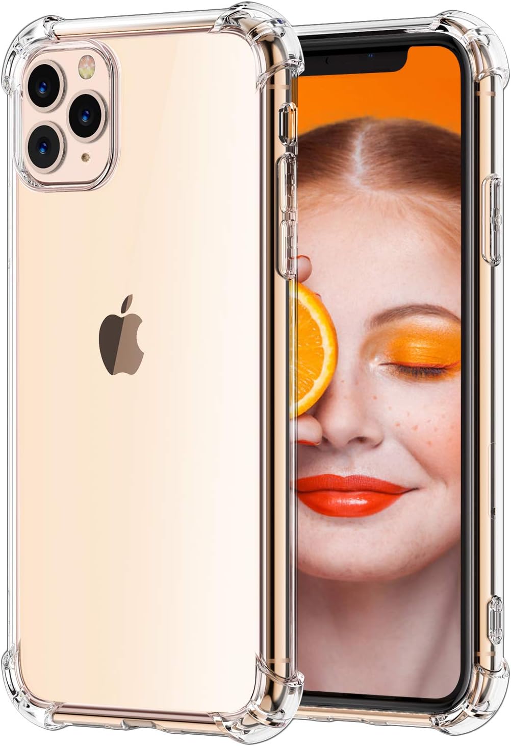 COMSOON Compatible with iPhone 11 Pro Max Case, [Crystal Clear] Anti-Scratch Shock Absorption Phone Case Cover with 4 Corners Protection, Soft TPU Slim Case Compatible with iPhone 11 Pro Max 6.5 inch