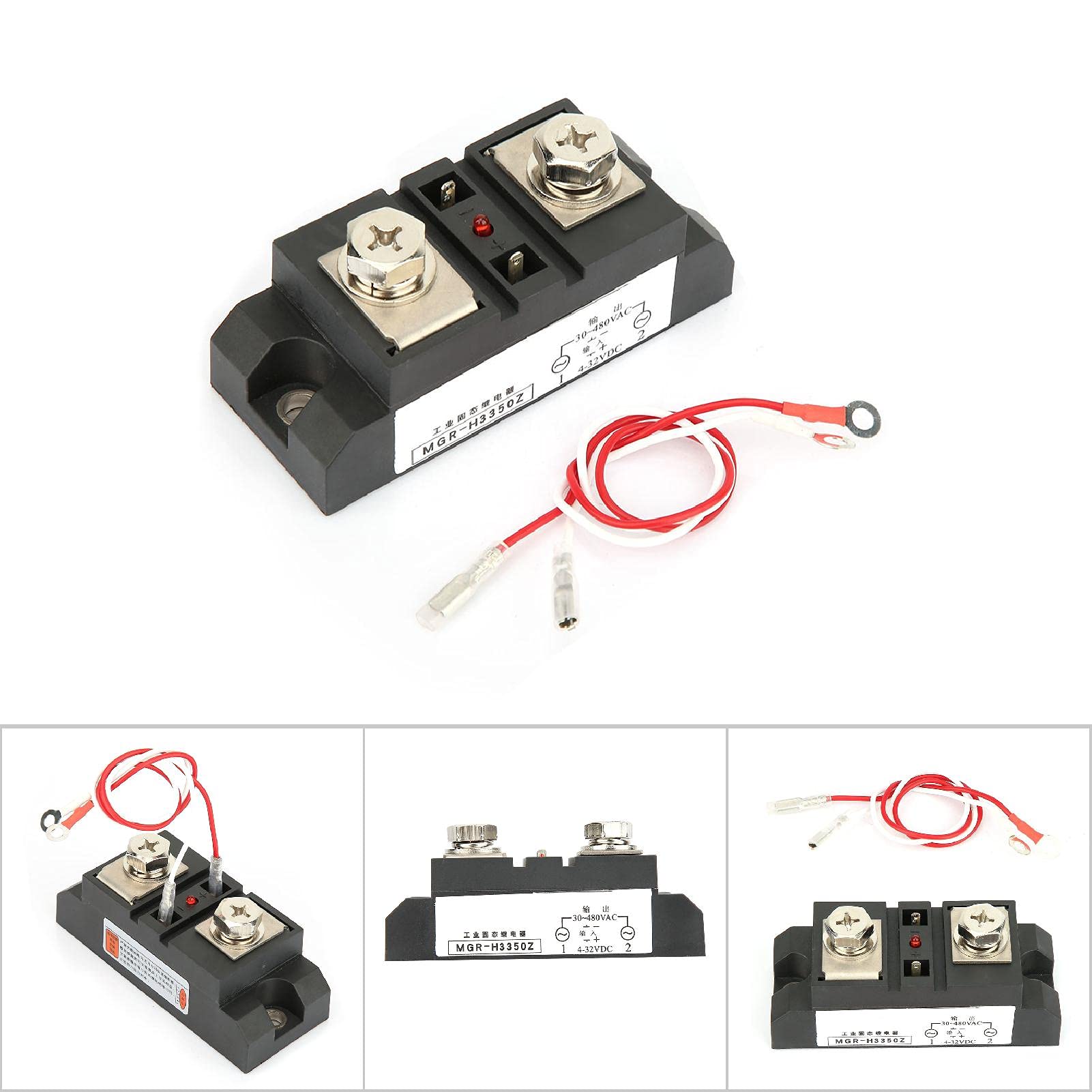 STAT INDUSTRAL Relay DC KONTROLA AC SSR 350A dla wysokowydajnych systemów automatyki (MGR-H3350Z)