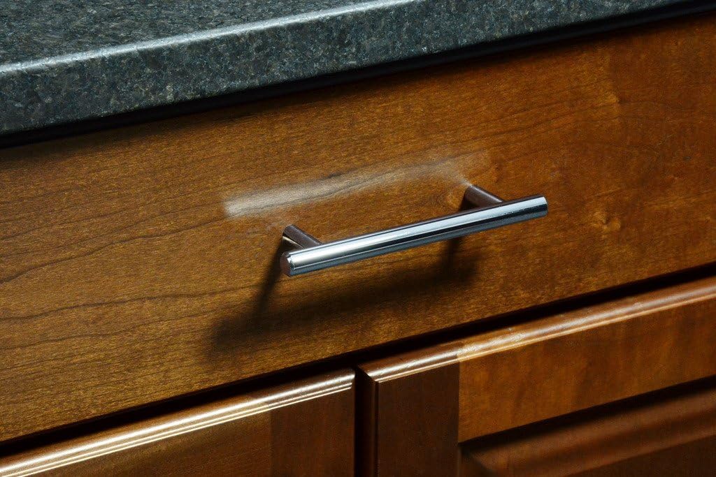 CKP Brand #3489-4 in. (102mm) Steel Bar Pull, Polished Chrome - 10 Pack
