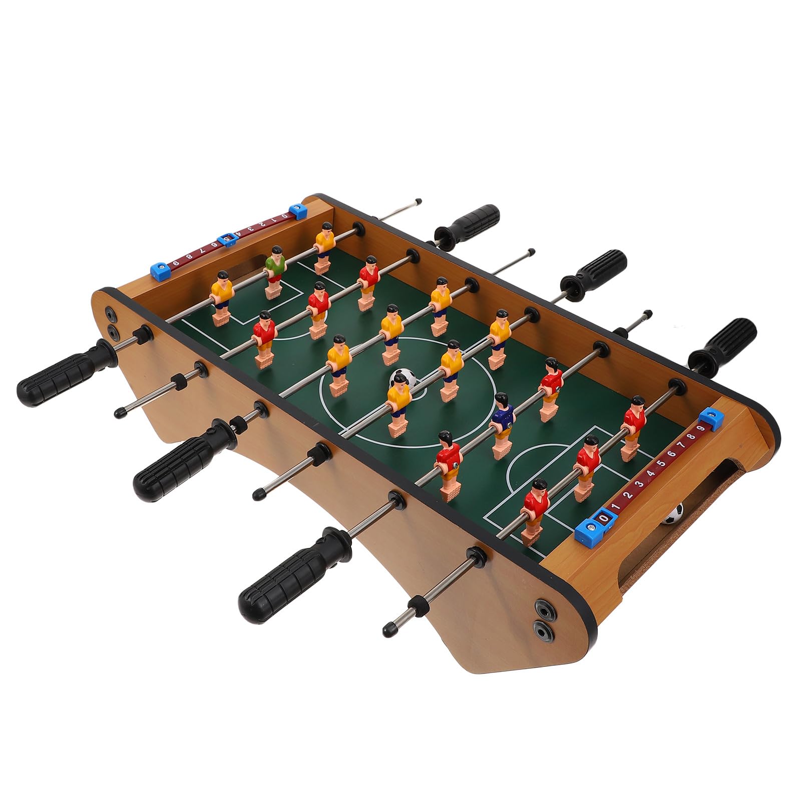 CALLARON Gioco da Tavolo Calcio Interattivo per Ragazzo Ragazza e Famiglia, Robusto e Resistente in Plastica e Acciaio Inossidabile, per Festa Scuola Decor e Divertimento Domestico
