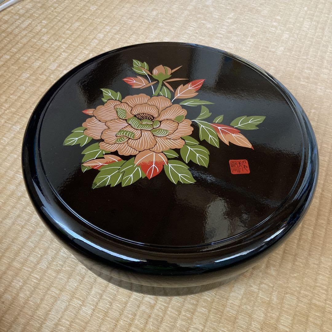 茶櫃 輪島塗 茶びつ 草花図 : 金蒔絵 まぁまぁ綺麗☆輪島塗 Yahoo