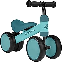 Vista 7 de Retrospec Cricket - Bicicleta de equilibrio para bebés con 4 ruedas para edades de 12 a 24 meses - Juguetes para bebés y niños pequeños de 1 año