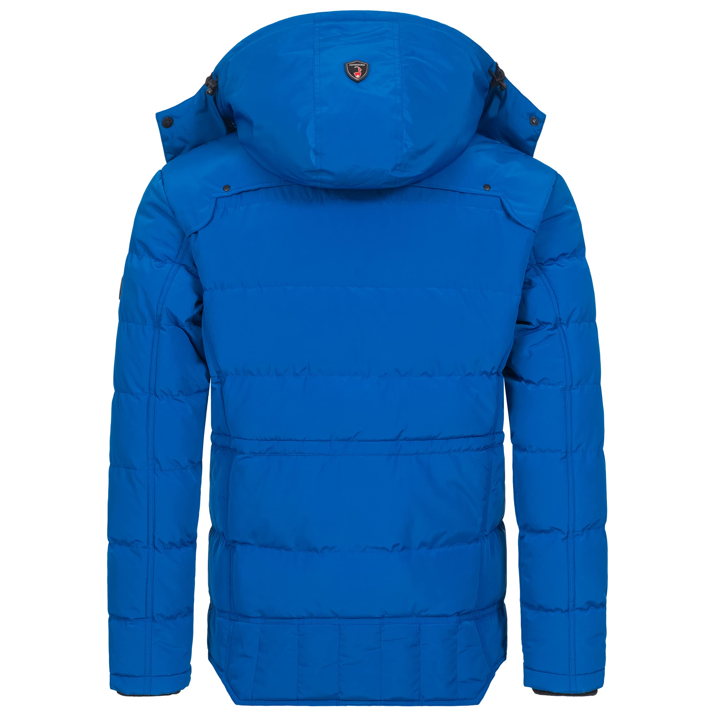 Höhenhorn Adamelo Herren Winter Jacke Quilted Steppjacke Gefüttert Winterjacke mit Abnehmbarem Kunstfellkragen